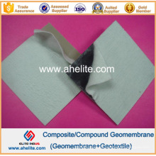 Geotextiles no tejidos calentados 400GSM del trazador de líneas Geomembrnae del HDPE de 2.0mm